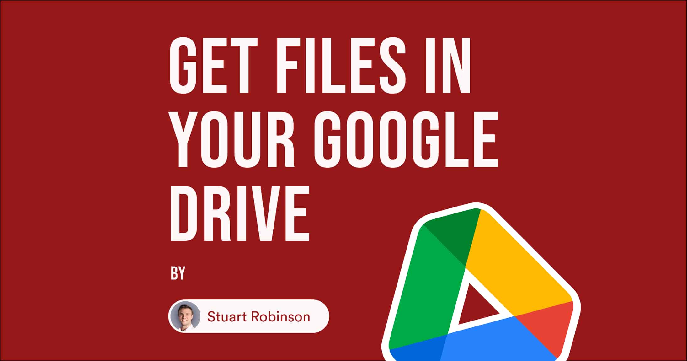 Google Drive: Uploading Files 